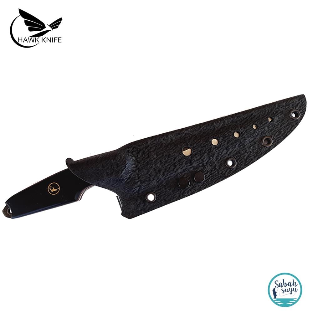 Hawk Knife AYSS-001 Paslanmaz Çelik Bıçak 25cm + Kydex Kılıf