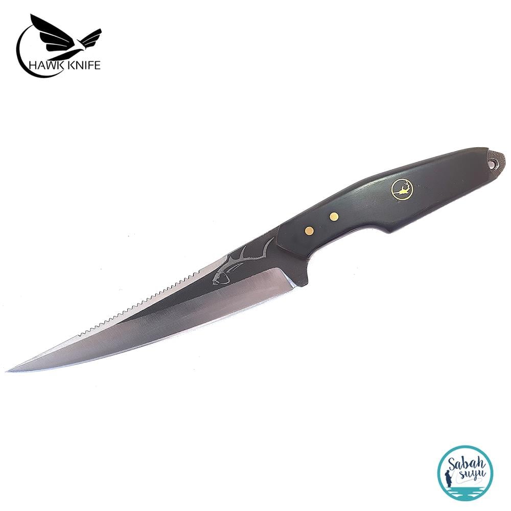 Hawk Knife AYSS-001 Paslanmaz Çelik Bıçak 25cm + Kydex Kılıf