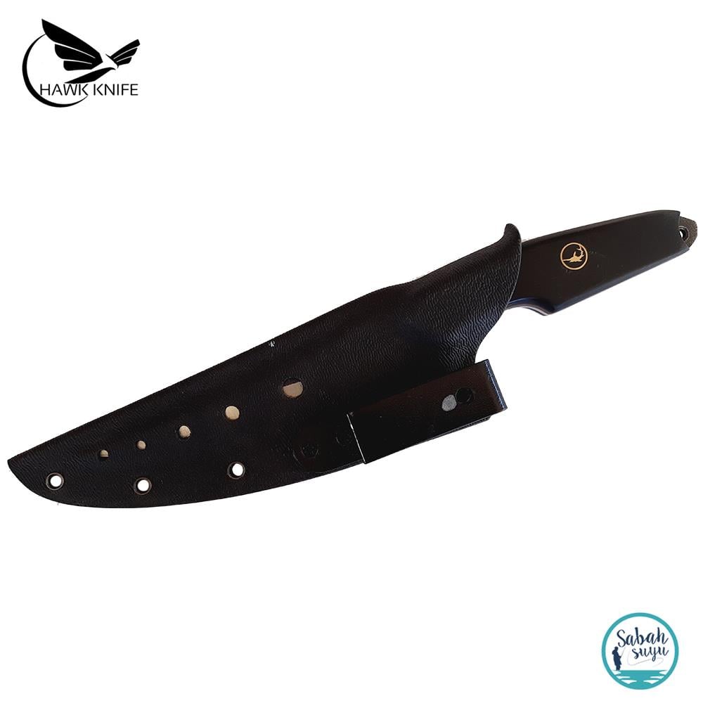 Hawk Knife AYSS-001 Paslanmaz Çelik Bıçak 25cm + Kydex Kılıf