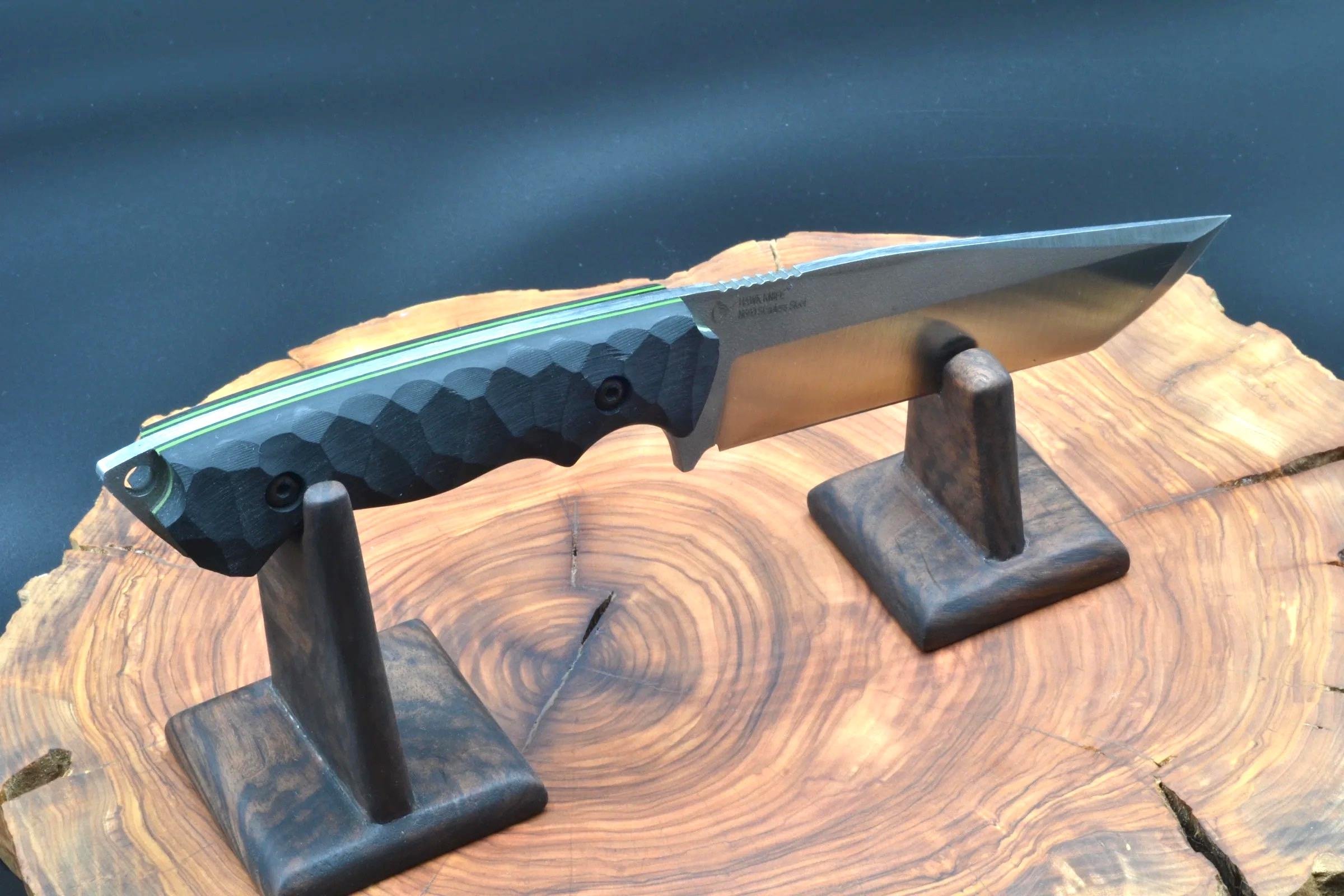 Hawk Knife N690 P/Ç Tanto 25cm 4.2mm + Kydex Kılıf