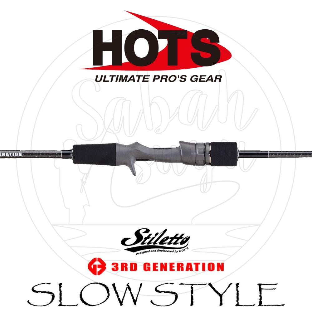 Hots 3rd Gen Slow Style SSS-64H Slow Jigging Kamış 193 cm Max. 350gr