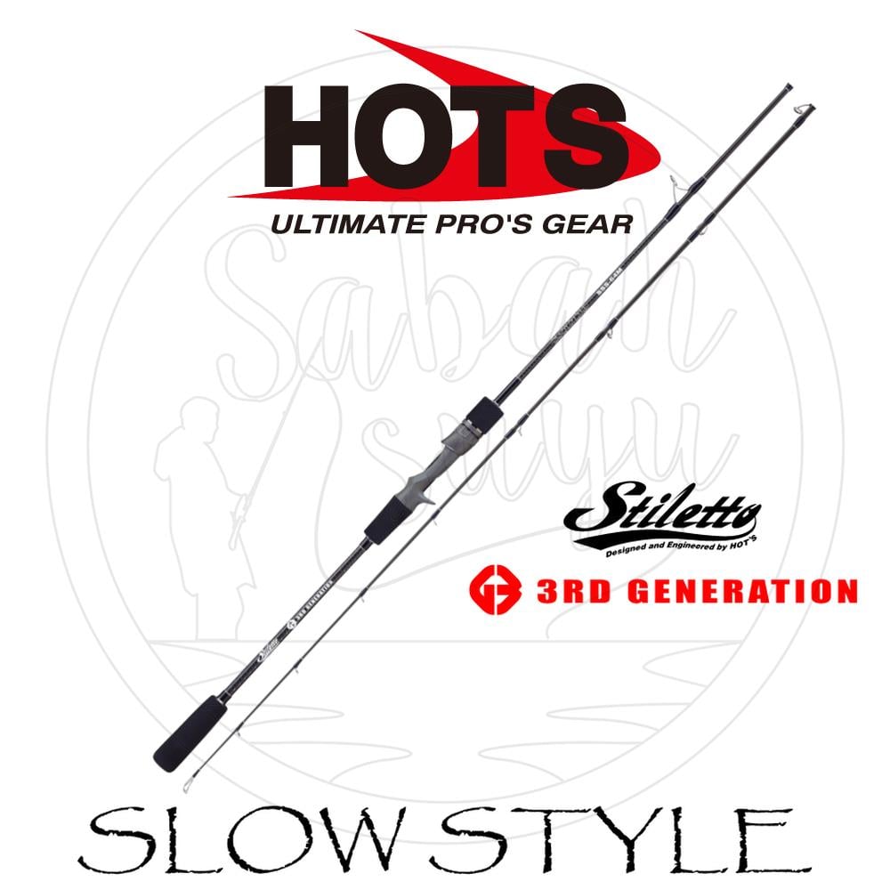 Hots 3rd Gen Slow Style SSS-64M Slow Jigging Kamış 193 cm Max. 280gr