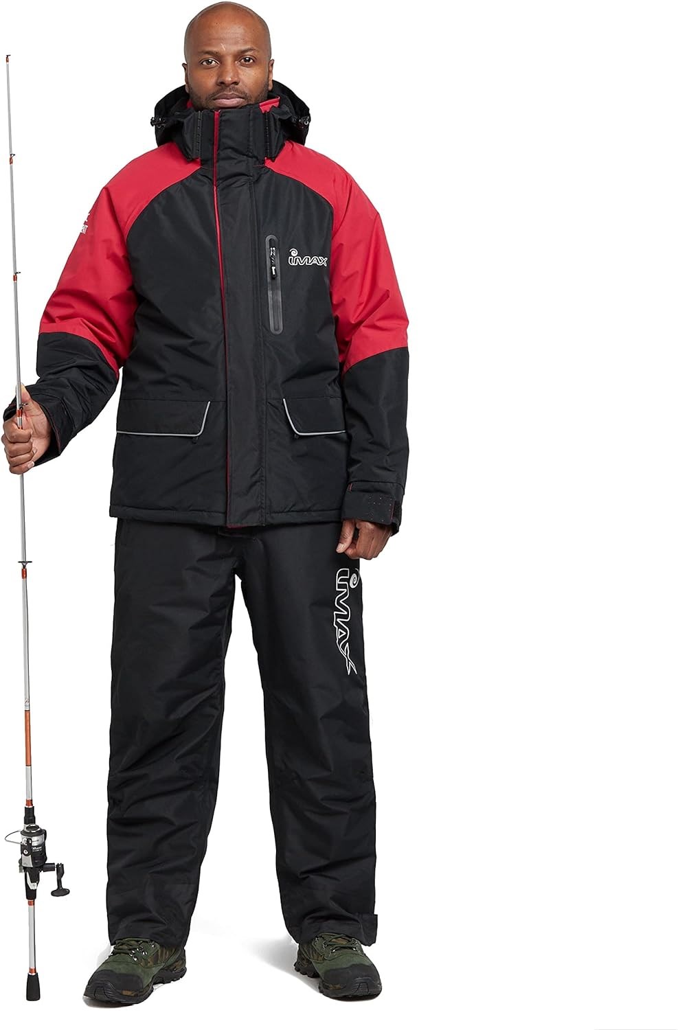 Imax Oceanic Thermo Suit Fiery Red/Ink Large