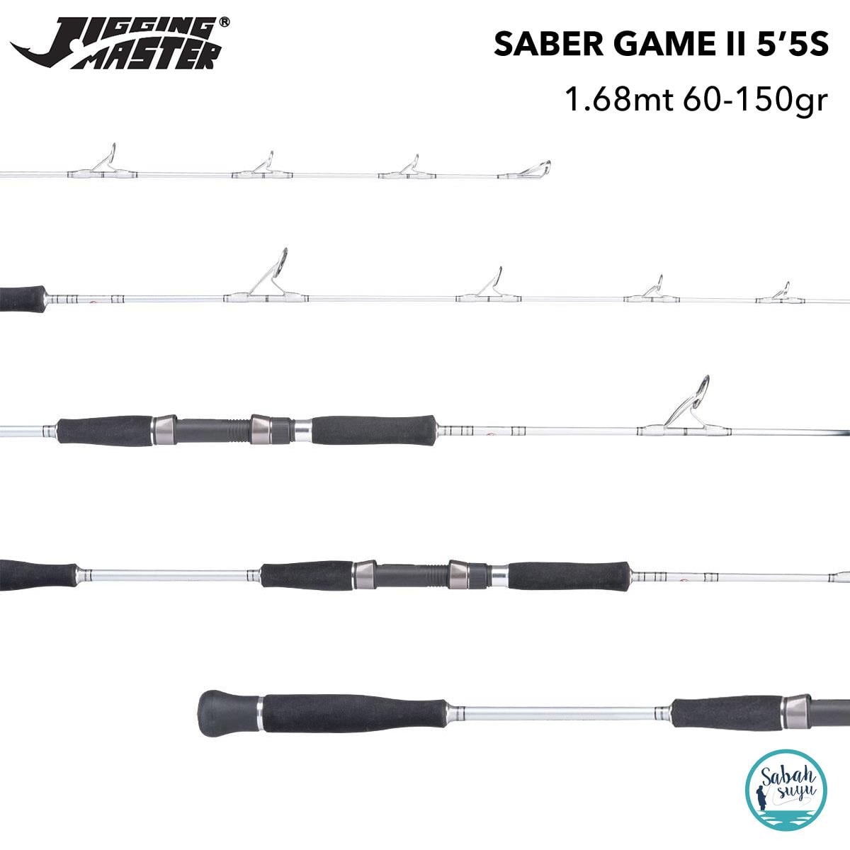 Jigging Master Saber Game II 1.68mt 60-150gr (1P) Slow Jigging Kamış