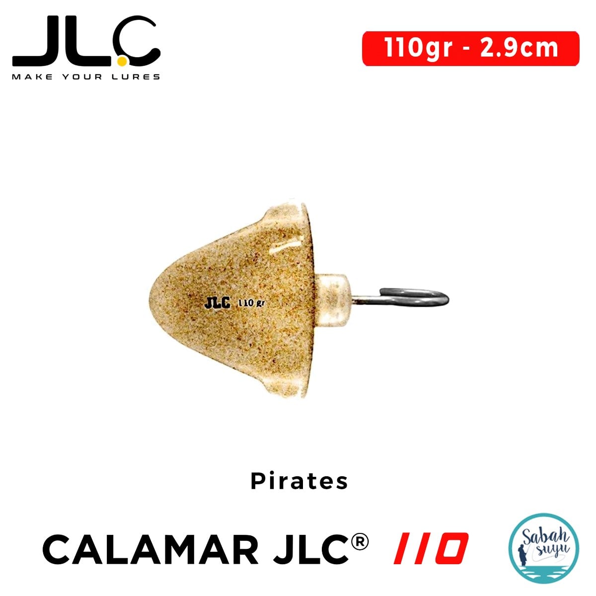 JLC Calamar Kafa 110gr Pirates