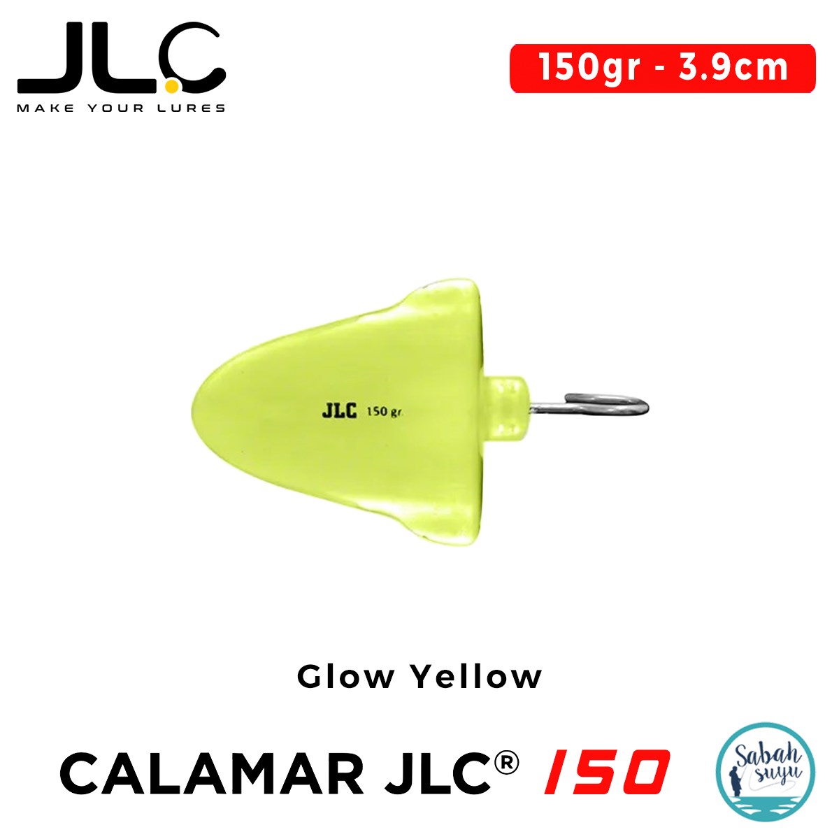 JLC Calamar Kafa 150gr Glow Yellow