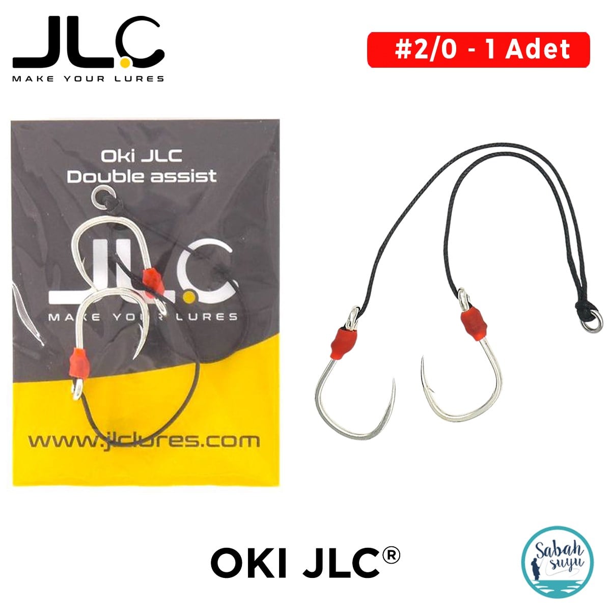 JLC Çiftli Hazır Asist İğne #2/0 Oki (1 Adet)