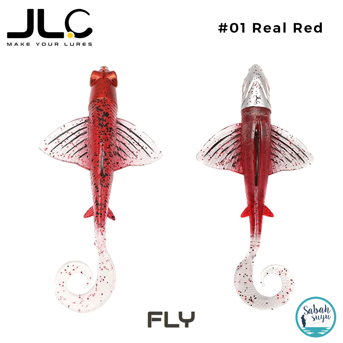 JLC Fly 170 Set 17cm 180gr #01 Real Red Silikon Balık