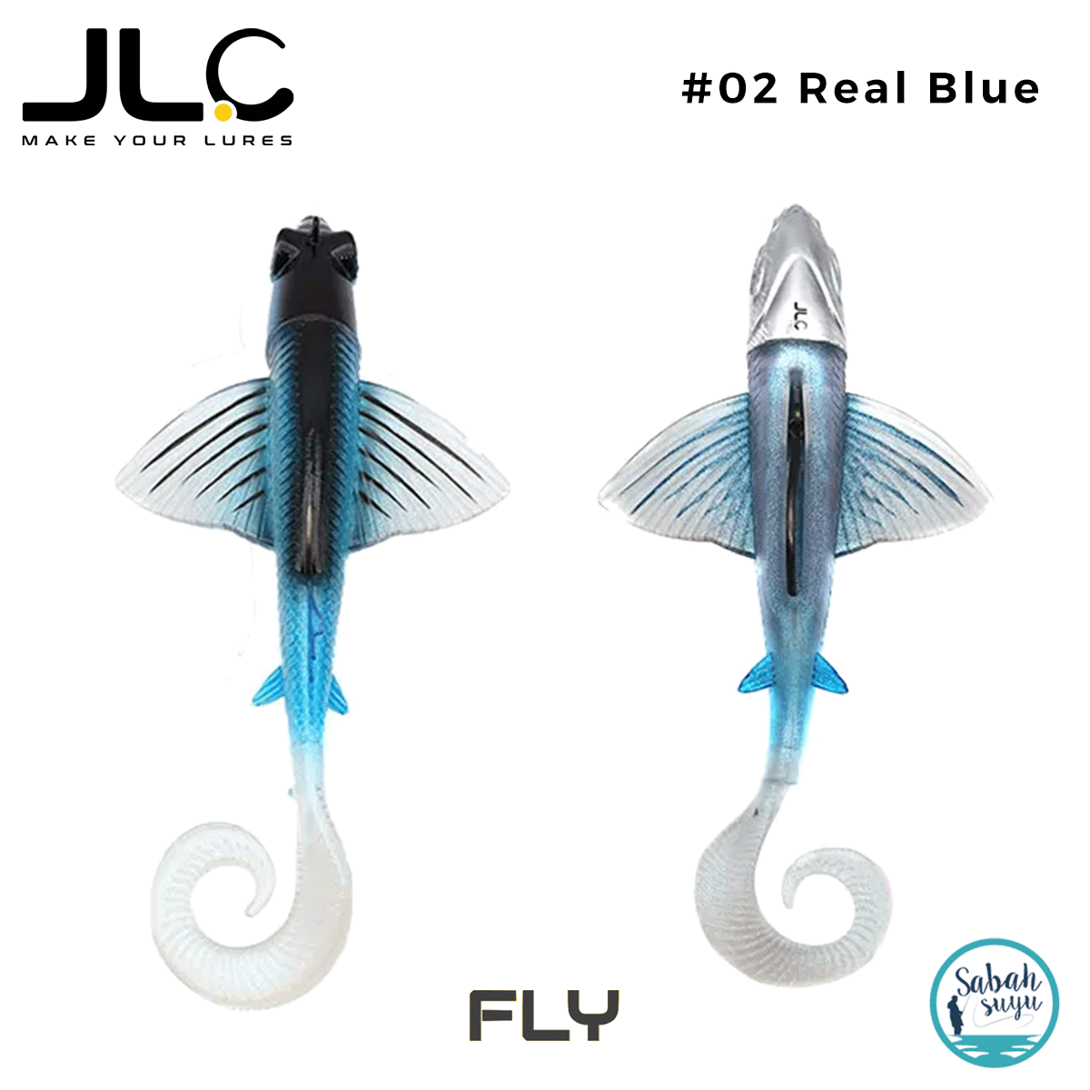 JLC Fly 170 Set 17cm 180gr #02 Real Blue Silikon Balık