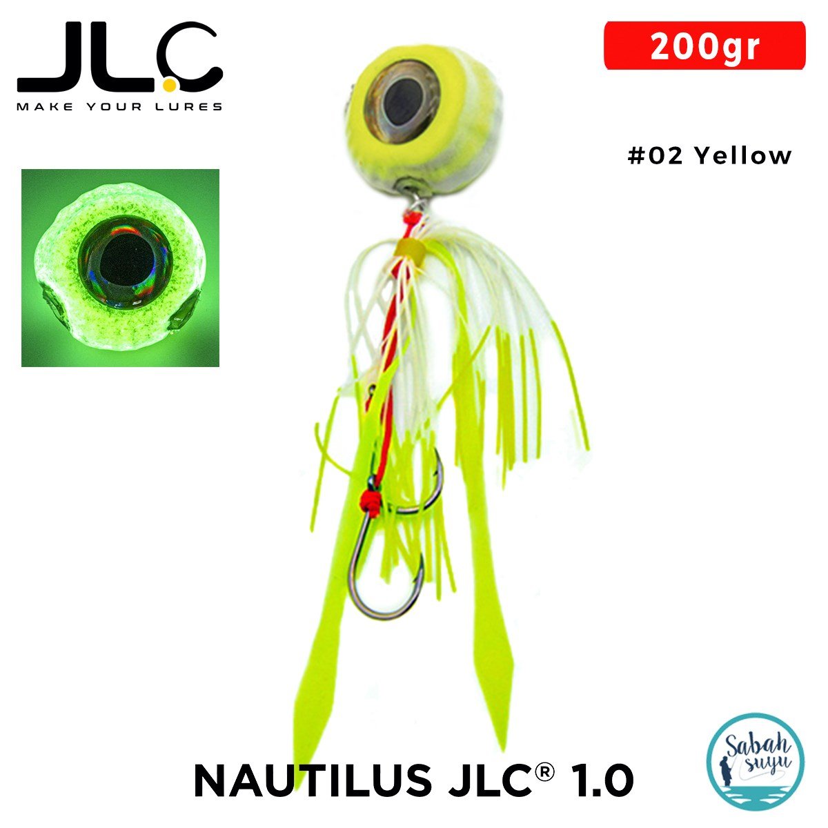 JLC Nautilus 1.0 Tai Rubber Set 200gr #02 Yellow
