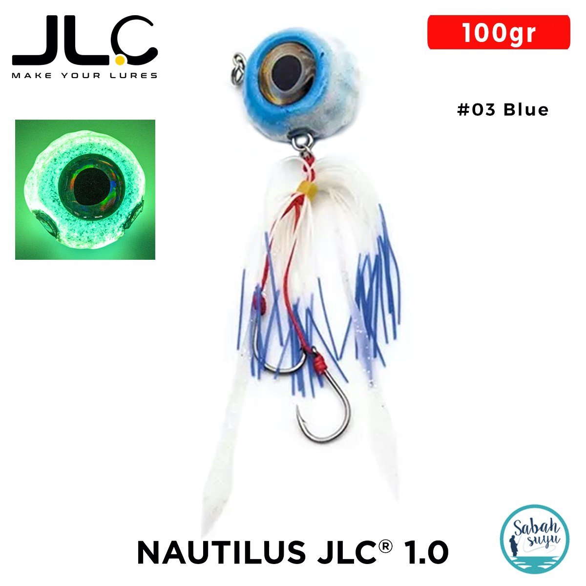 JLC Nautilus 1.0 Tai Rubber Set 100gr #03 Blue