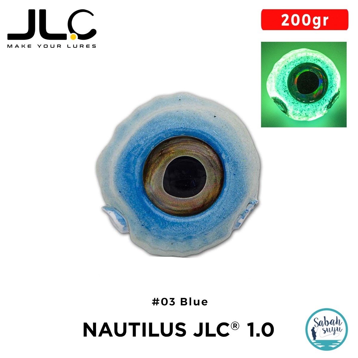 JLC Nautilus 1.0 Tai Rubber Kafa 200gr #03 Blue