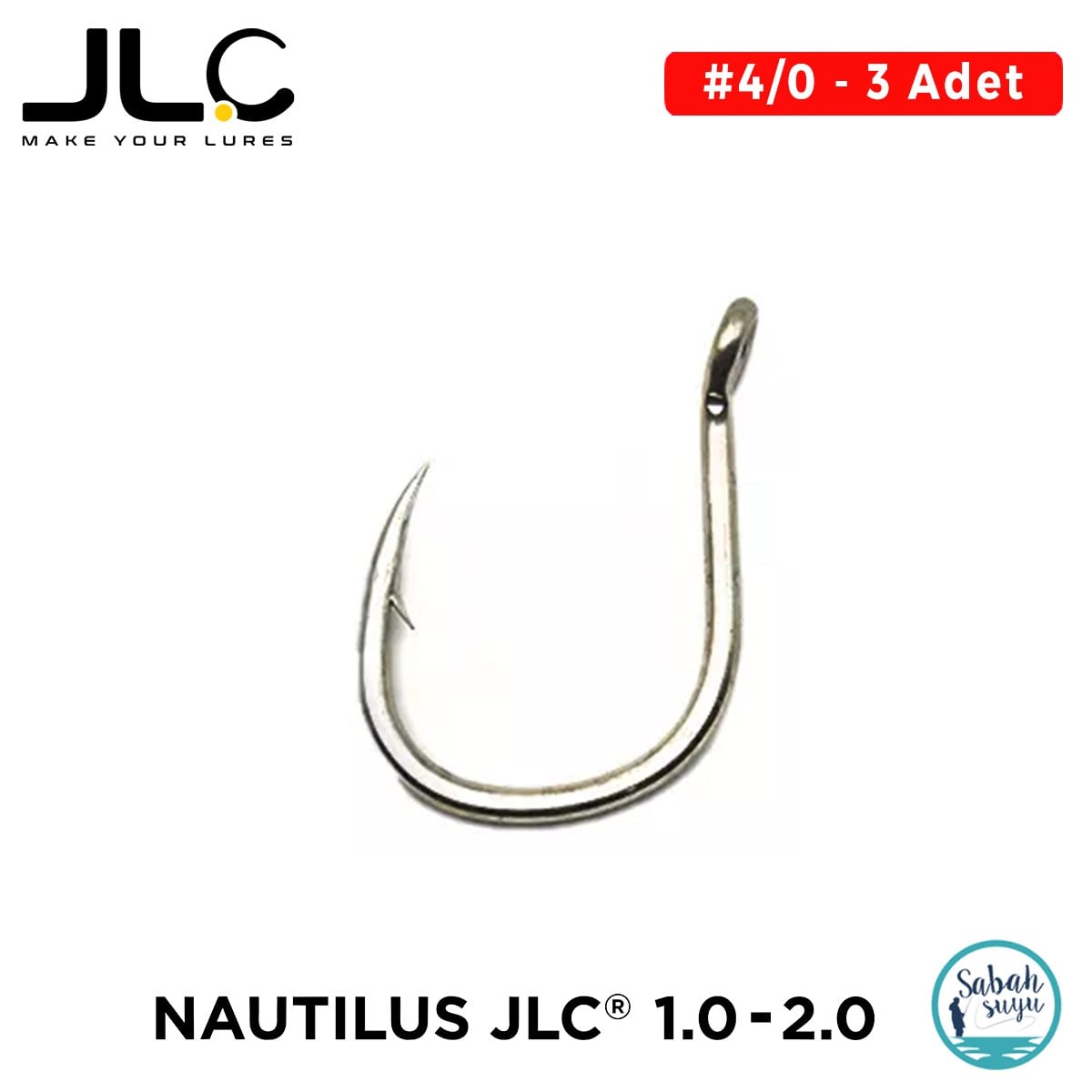 JLC Nautilus 1.0/2.0 Kafa İğnesi #4/0 (3 Adet)
