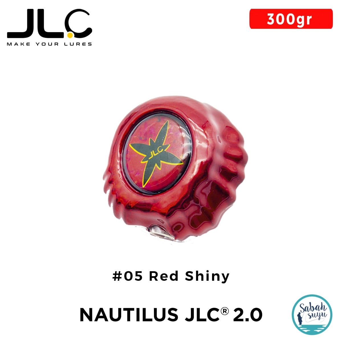 JLC Nautilus 2.0 Tai Rubber Kafa 300gr #05 Red Shiny