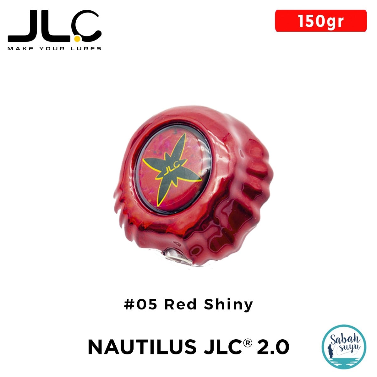 JLC Nautilus 2.0 Tai Rubber Kafa 150gr #05 Red Shiny