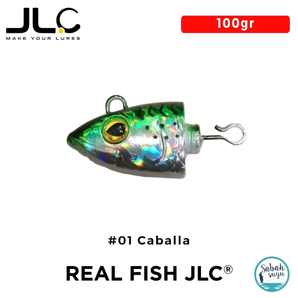 JLC Real Fish Kafa 100gr #01 Caballa