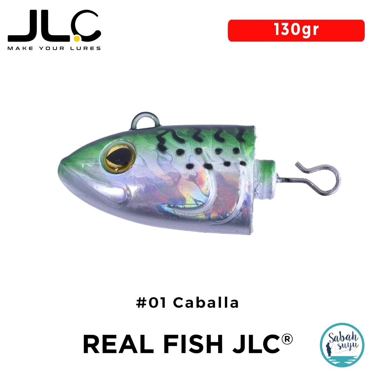JLC Real Fish Kafa 130gr #01 Caballa