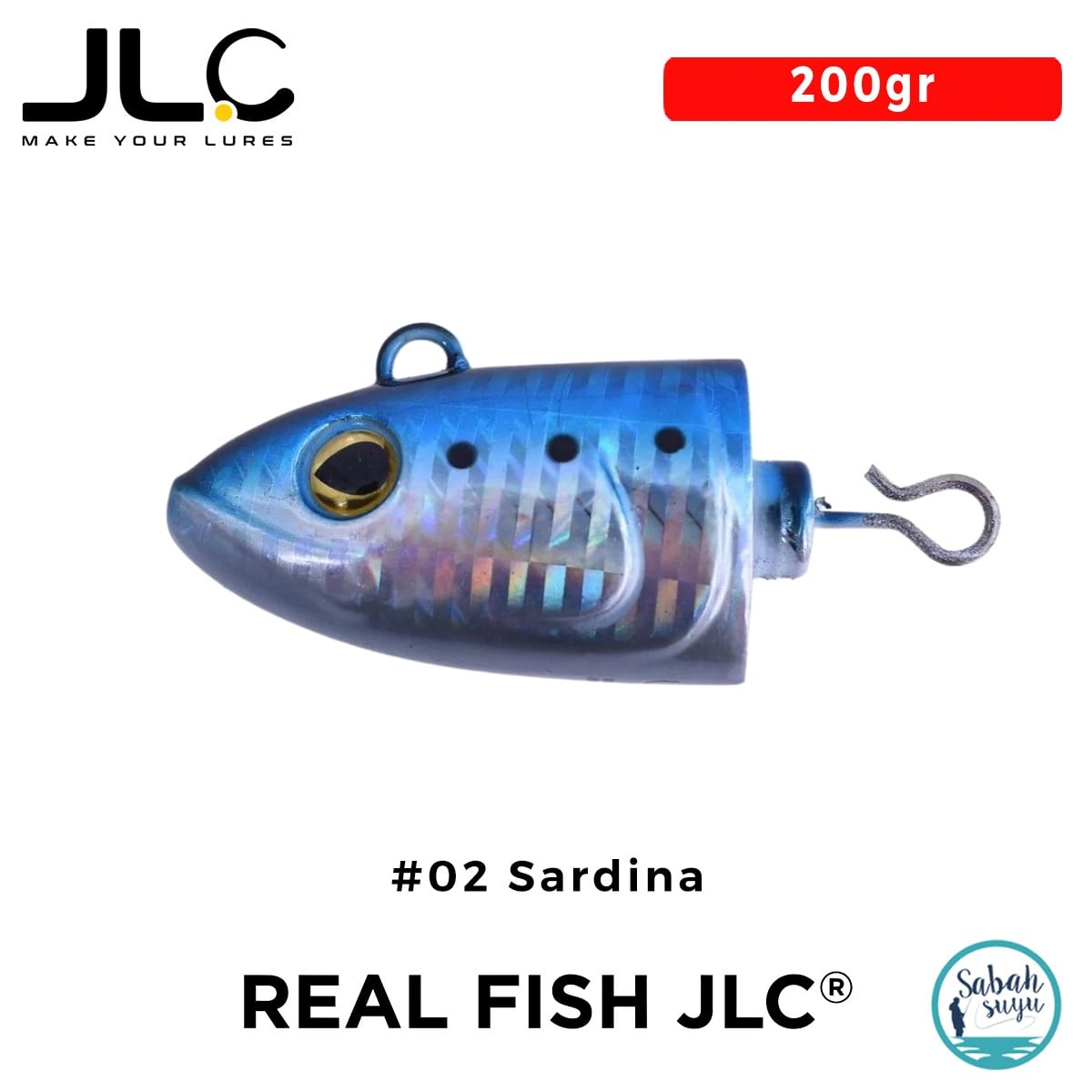 JLC Real Fish Kafa 200gr #02 Sardina
