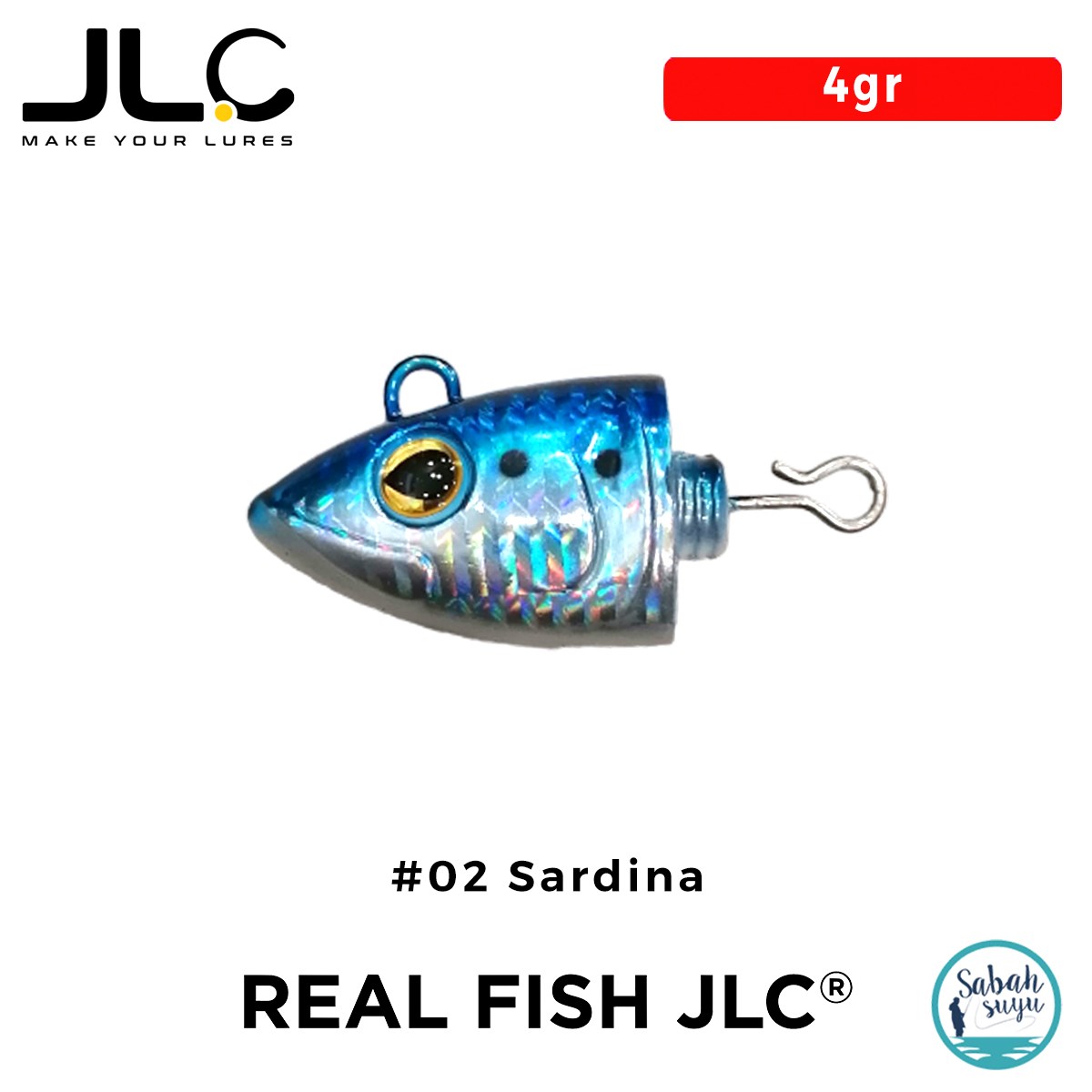 JLC Real Fish Kafa 4gr #02 Sardina (2 Adet)