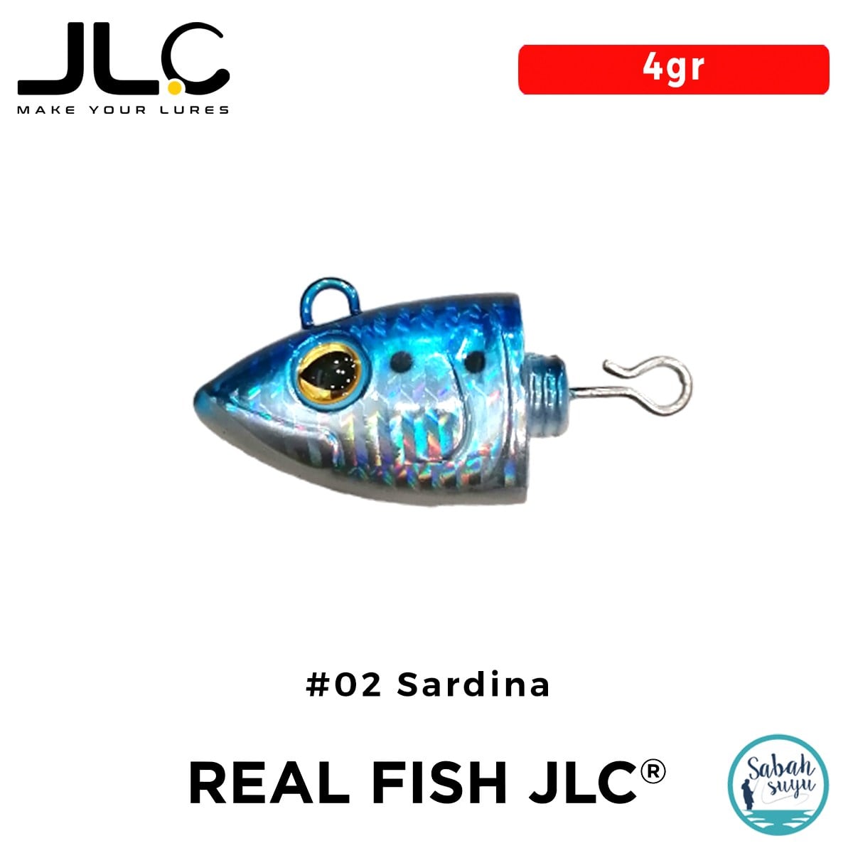 JLC Real Fish Kafa 4gr #02 Sardina (2 Adet)