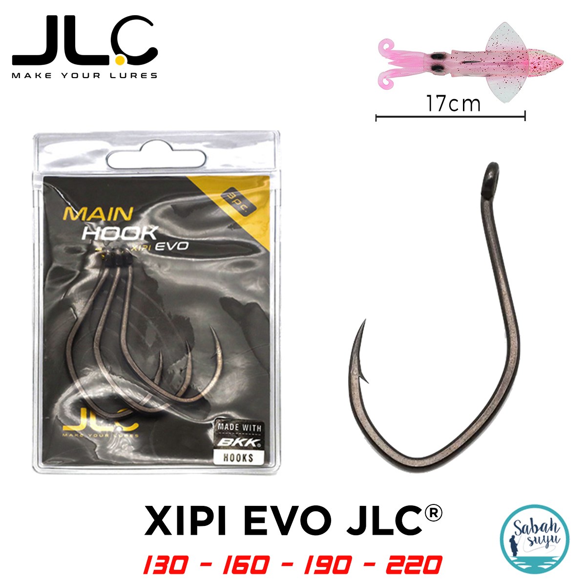 JLC Xipi Evo 17cm Kafa İğnesi (3 Adet)