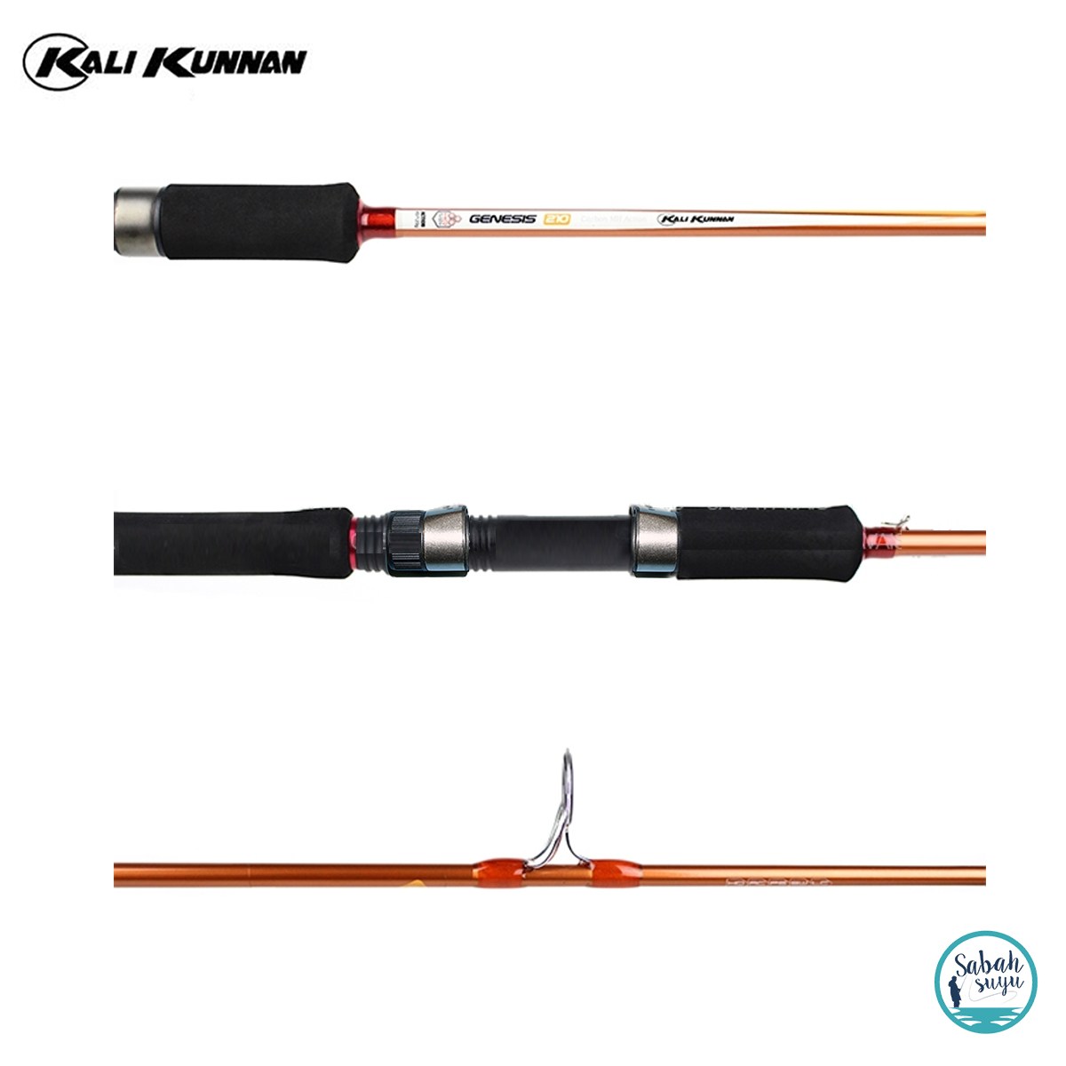 Kali Kunnan Genesis 40-120gr (2P) Shore Jigging Kamış