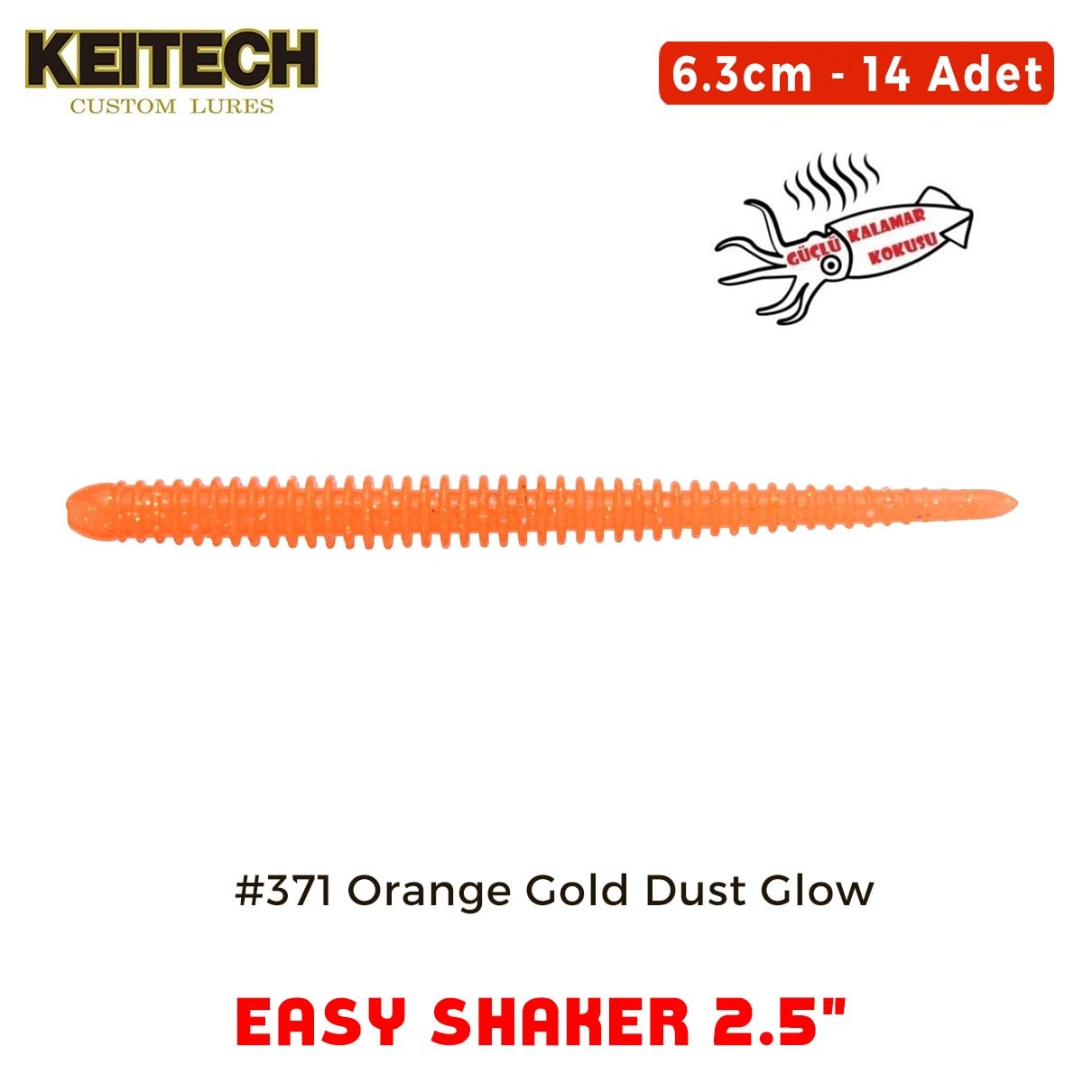 Keitech Easy Shaker 6.3cm (2.5