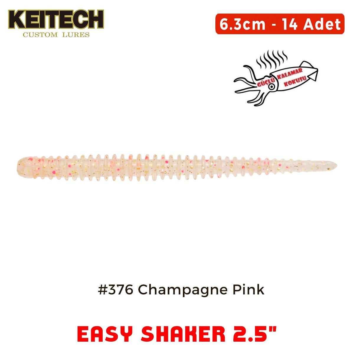 Keitech Easy Shaker 6.3cm (2.5