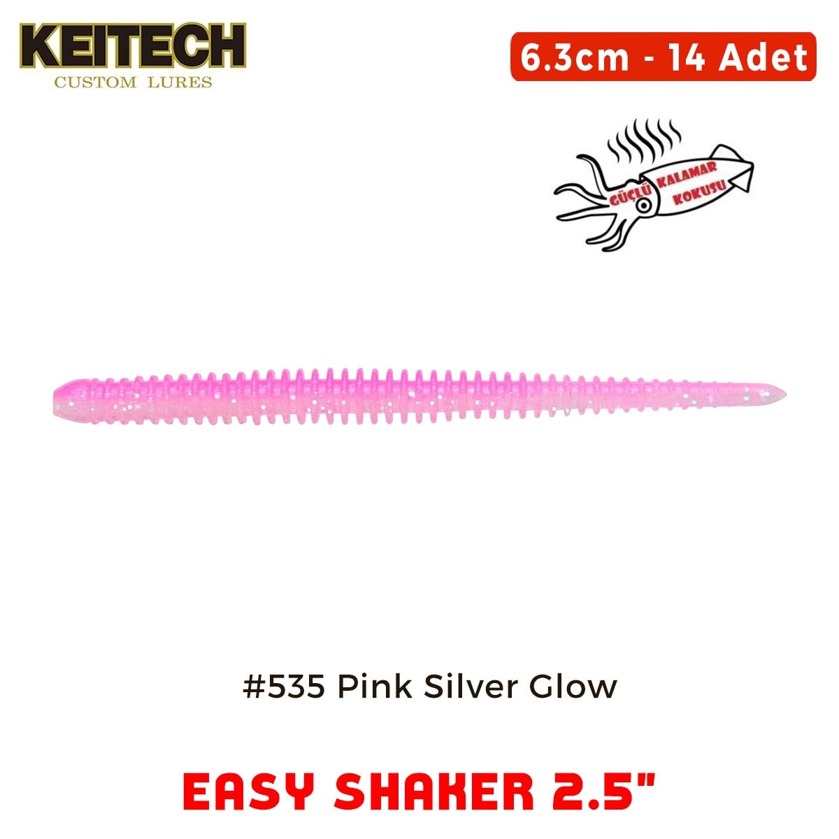 Keitech Easy Shaker 6.3cm (2.5