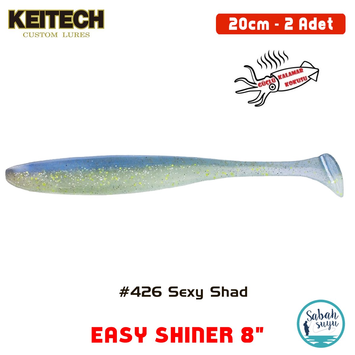 Keitech Easy Shiner 20cm (8