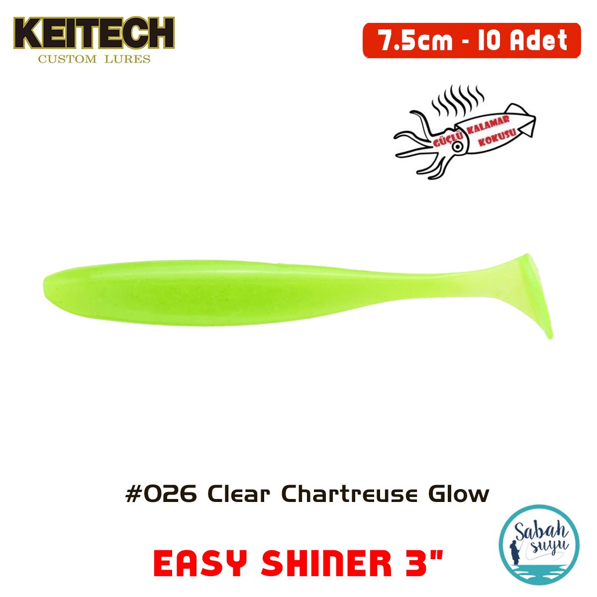 Keitech Easy Shiner 7.5cm (3