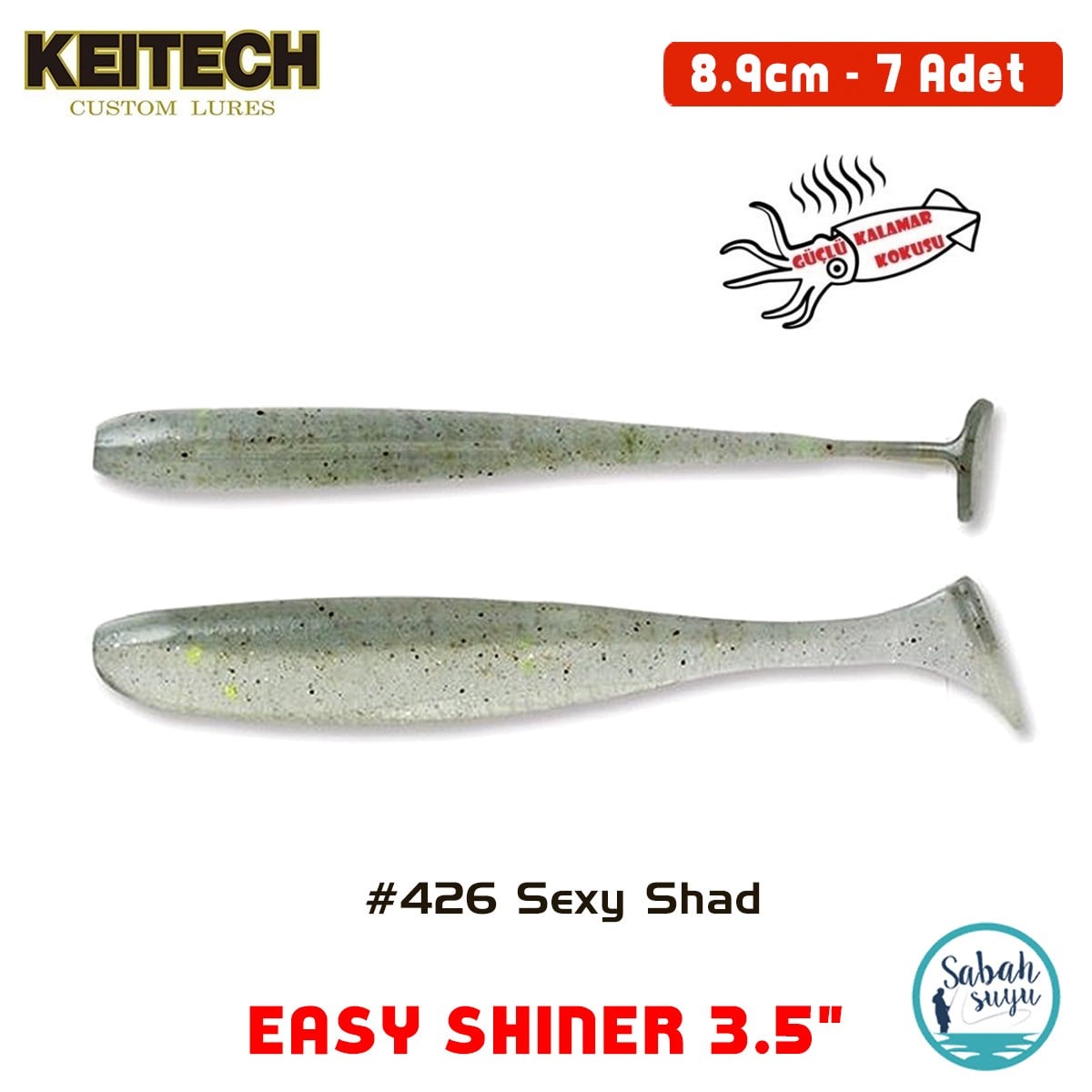 Keitech Easy Shiner 8.9cm (3.5