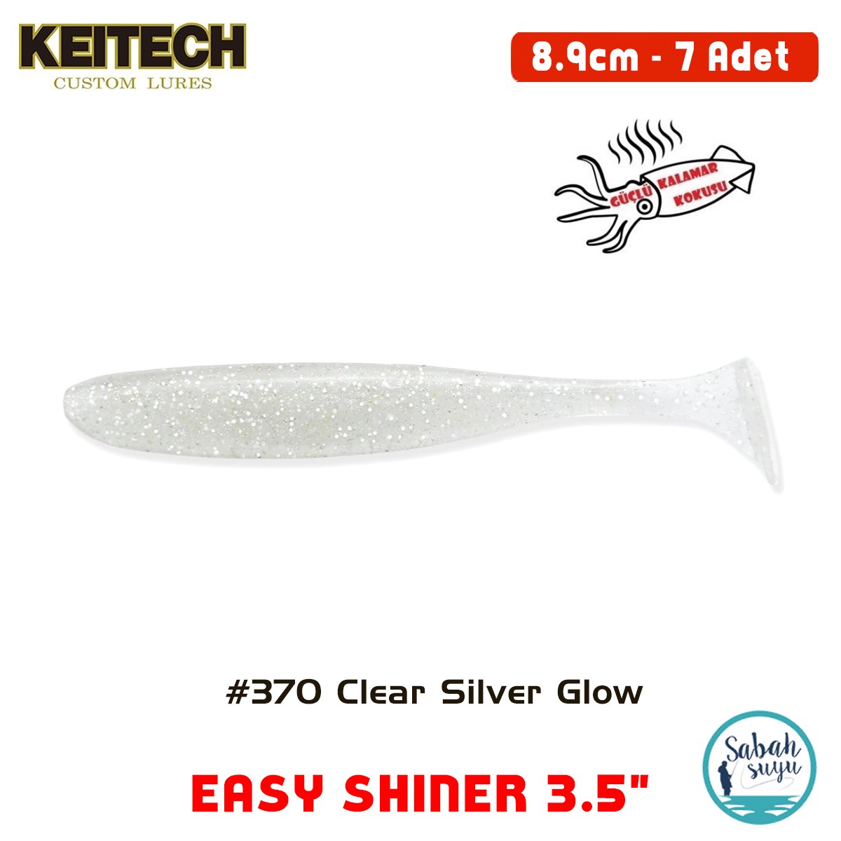 Keitech Easy Shiner 8.9cm (3.5
