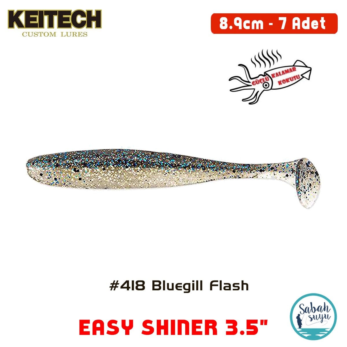 Keitech Easy Shiner 8.9cm (3.5