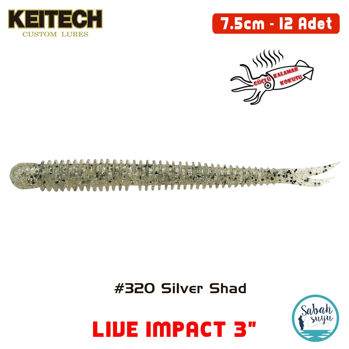 Keitech Live İmpact 7.5cm (3