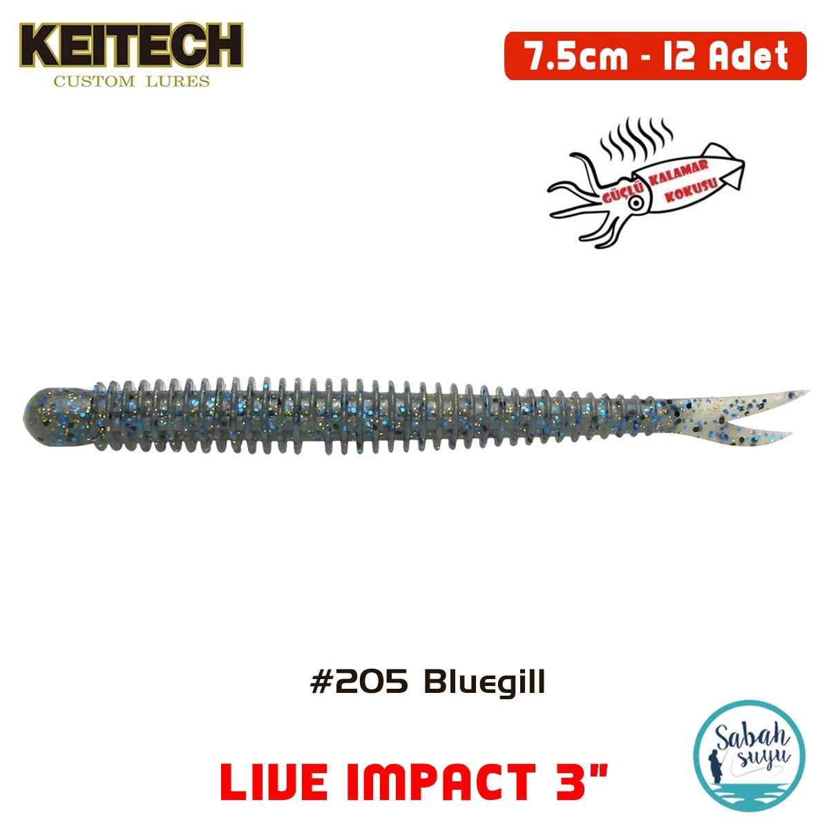 Keitech Live İmpact 7.5cm (3