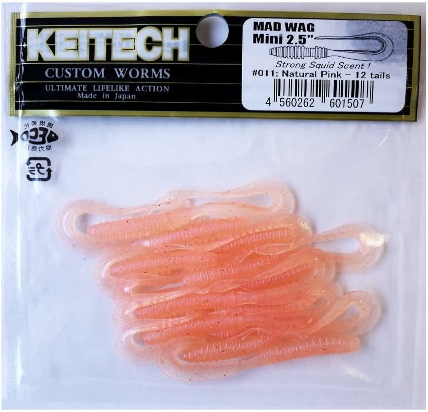 Keitech Mad Wag Mini 6.3cm (2.5