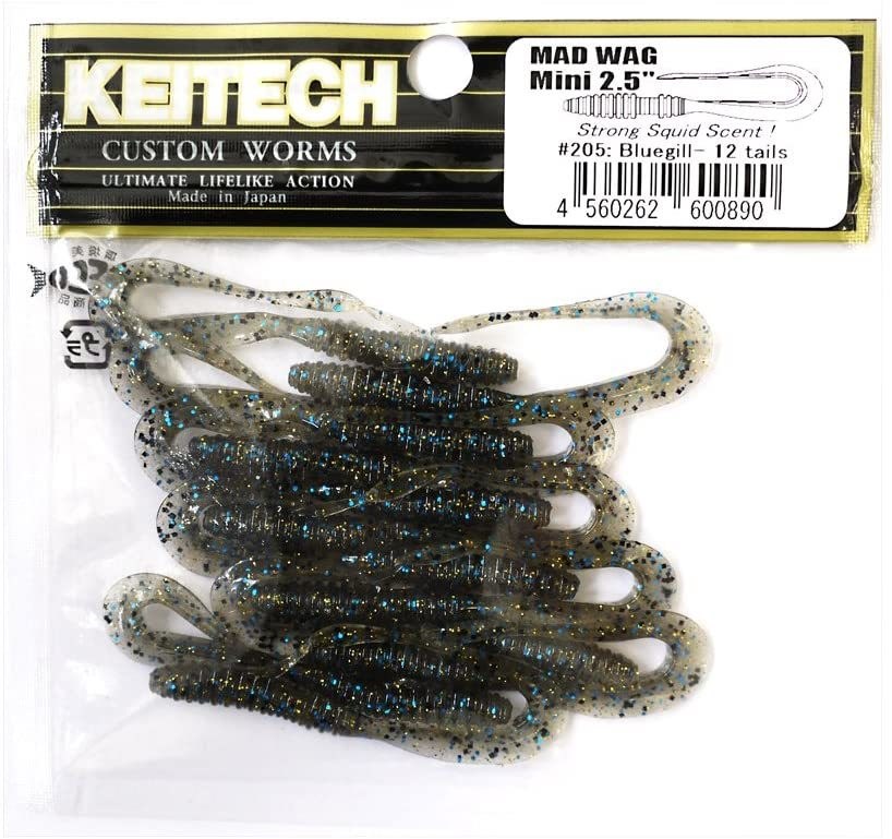 Keitech Mad Wag Mini 6.3cm (2.5
