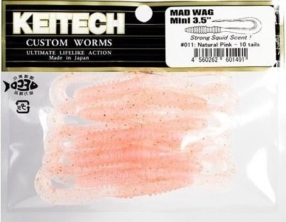 Keitech Mad Wag Mini 8.9cm (3.5