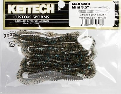 Keitech Mad Wag Mini 8.9cm (3.5