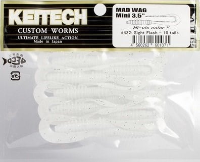 Keitech Mad Wag Mini 8.9cm (3.5