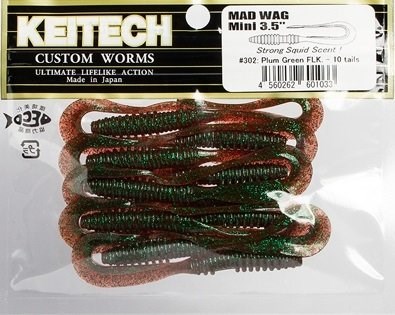 Keitech Mad Wag Mini 8.9cm (3.5