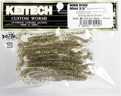 Keitech Mad Wag Mini 8.9cm (3.5