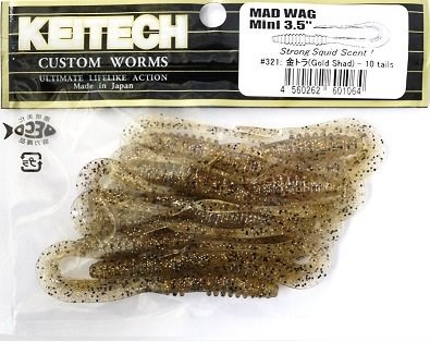 Keitech Mad Wag Mini 8.9cm (3.5
