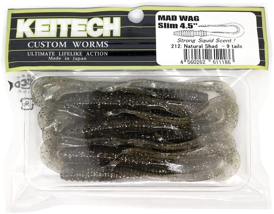 Keitech Mad Wag Slim 11.5cm (4.5
