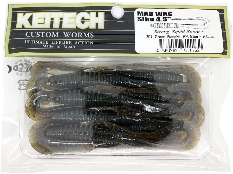 Keitech Mad Wag Slim 11.5cm (4.5