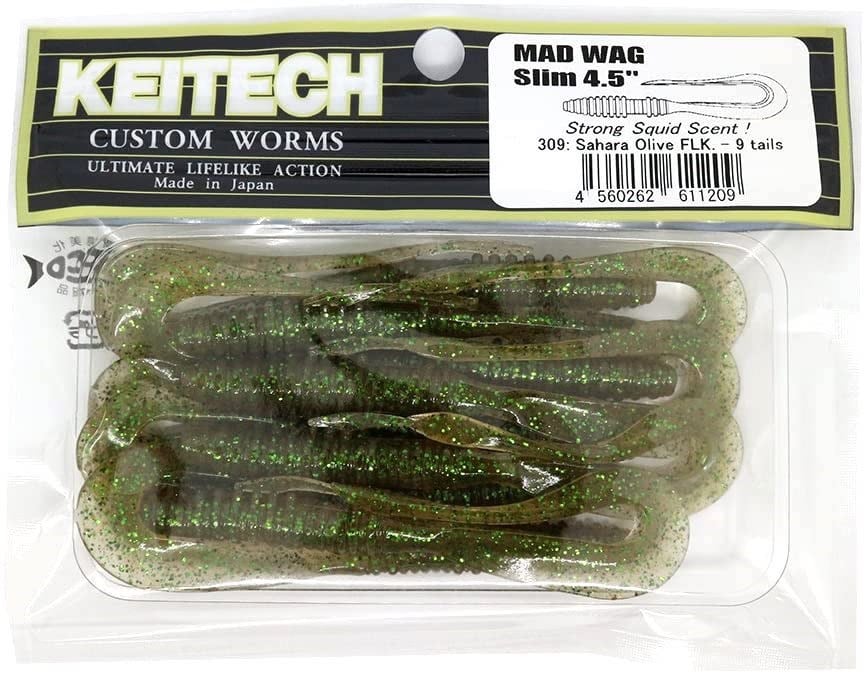 Keitech Mad Wag Slim 11.5cm (4.5