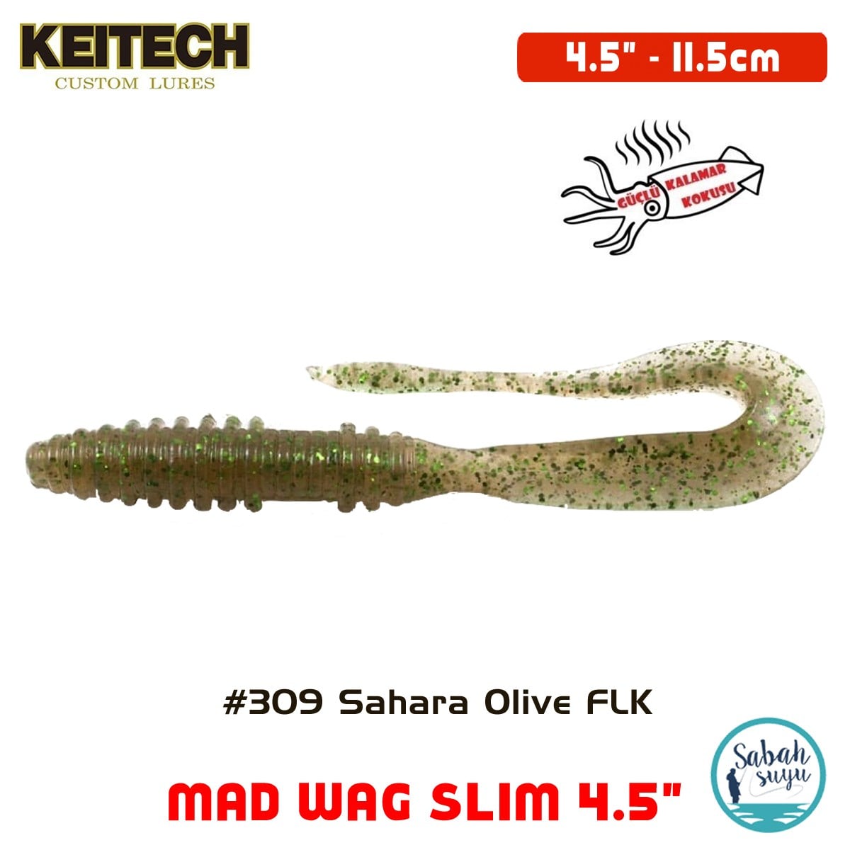 Keitech Mad Wag Slim 11.5cm (4.5