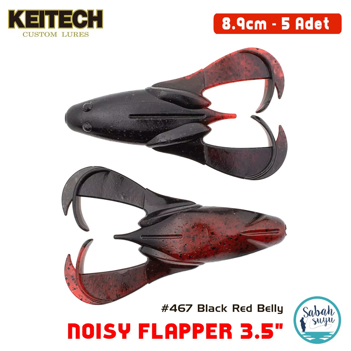 Keitech Noisy Flapper 8.9cm (3.5