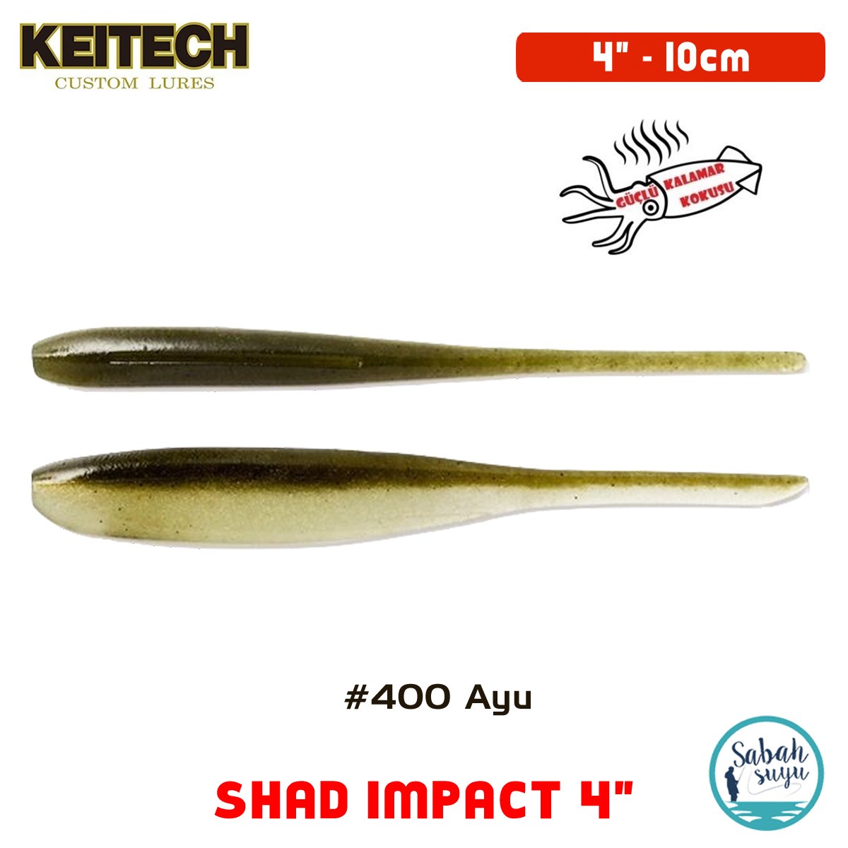 Keitech Shad İmpact 10cm (4